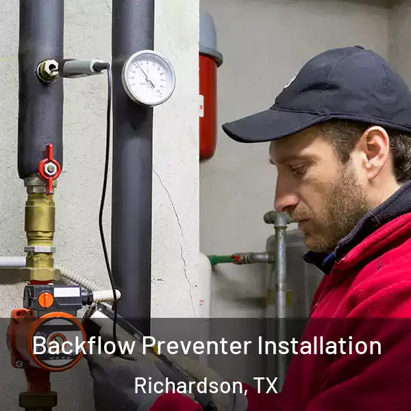  Backflow Preventer Installation Richardson, TX
