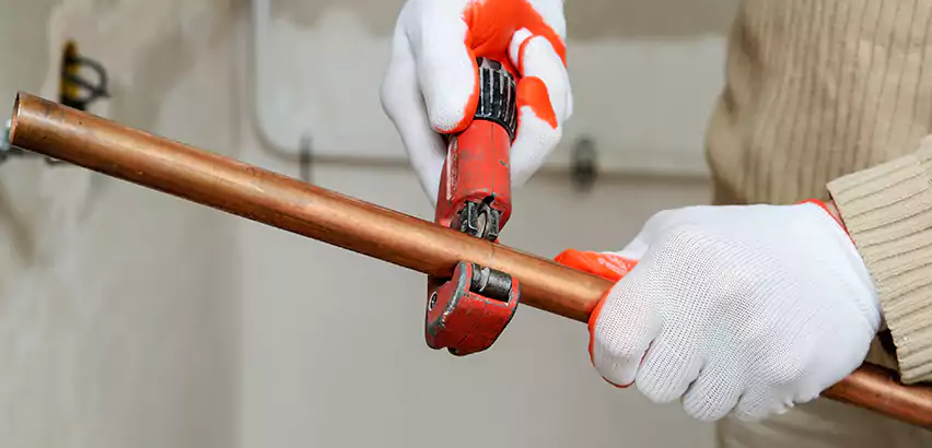 Temporary Copper Pipe Repair Richardson, TX