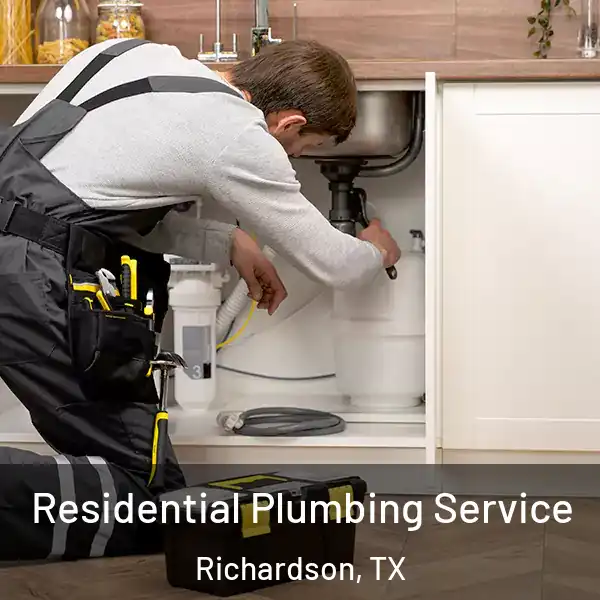  Residential Plumbing Service Richardson, TX