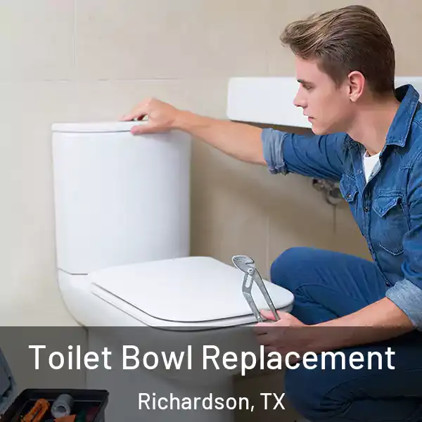  Toilet Bowl Replacement Richardson, TX